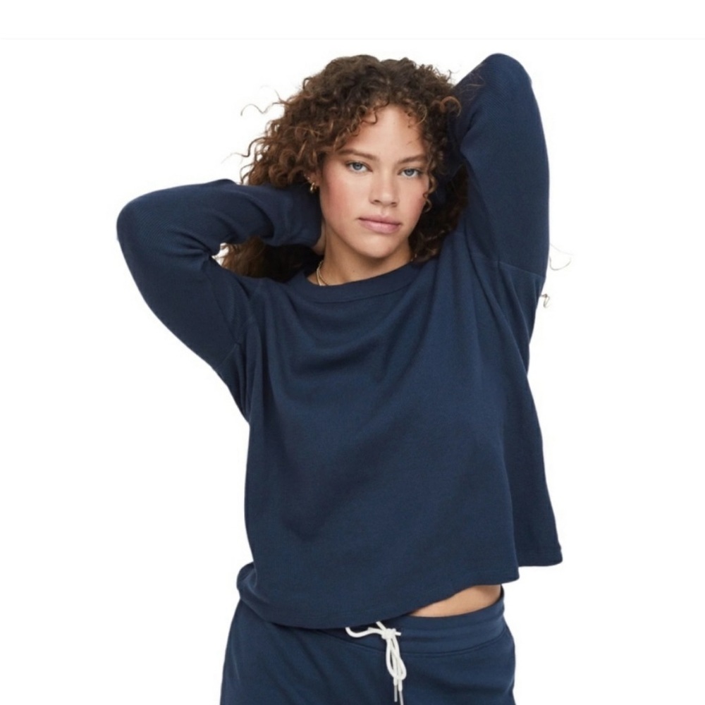 MATE organic thermal crewneck